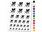 Valentine Cherub Cupid with Bow and Arrow Temporary Tattoo Water Resistant Fake Body Art Set Collection